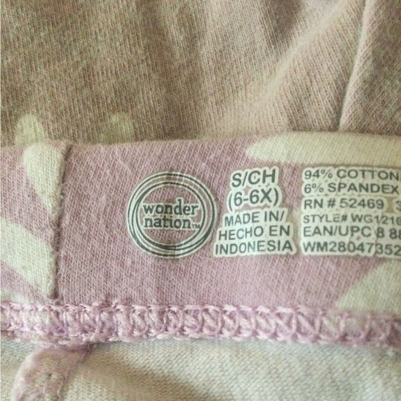 Girls wonder nation  Floral Print Shorts - Light Pink - Picture 4 of 6